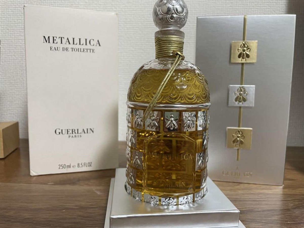Guerlain Metallica Eau de Toilette EDT 250ml 8.5OZ Flacon Abeilles