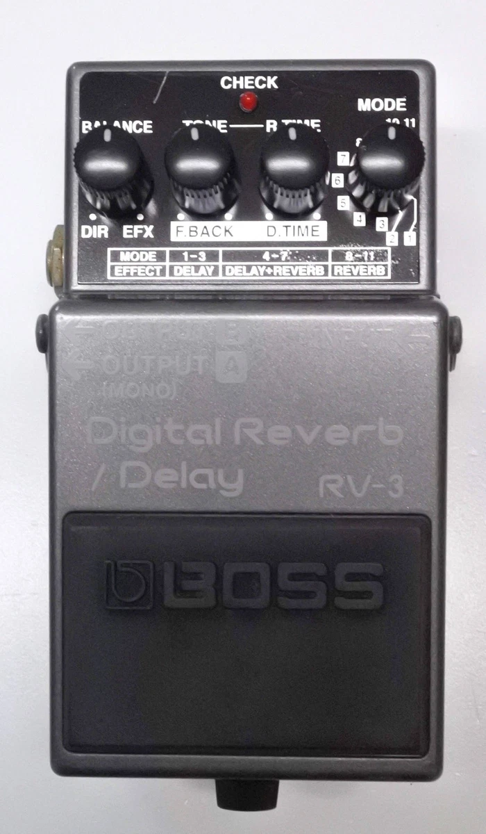 Boss RV 3 Guitar Delay, Echo & Reverb Pedals for sale | eBay