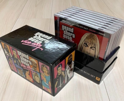 Grand Theft Auto:Vice City Official Sound Track Box Set GTA:VC CD