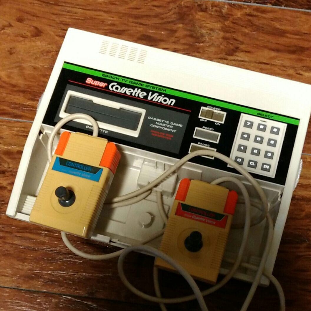 EPOCH SUPER CASSETTE VISION Console JAPAN Video Game System and