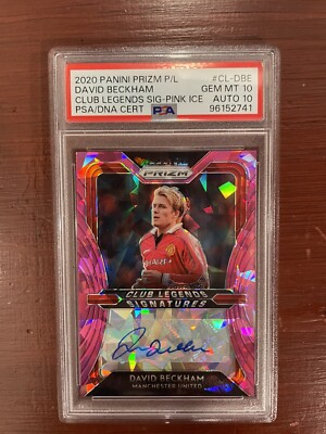 2020-21 Panini Prizm Premier League - Club Legends Signatures