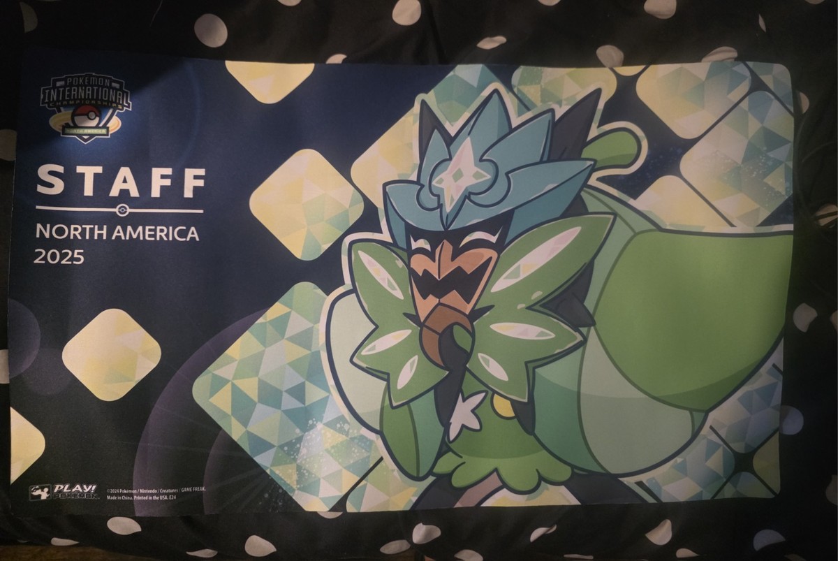 激レア NAIC 2025 TOP8 オーガポン いしずえ 公式 プレイマット 激レア