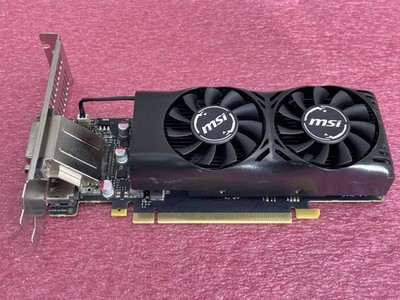 MSI GTX1050Ti4GTLP NVIDIA GeForce GTX 1050Ti 4GB GDDR5 Low Profile
