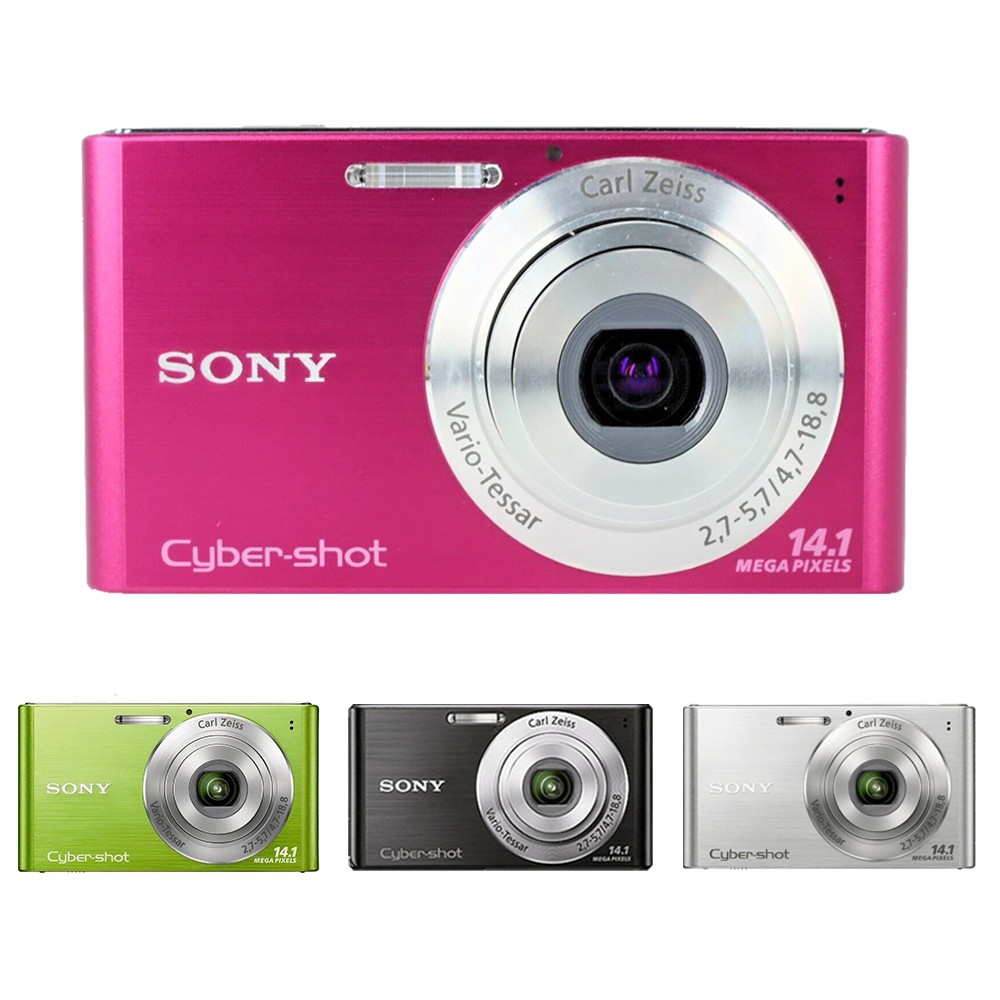 SONY DSC-W320 Digital Camera Cyber-shot 14.1 MP 3.0x Zoom 85% new