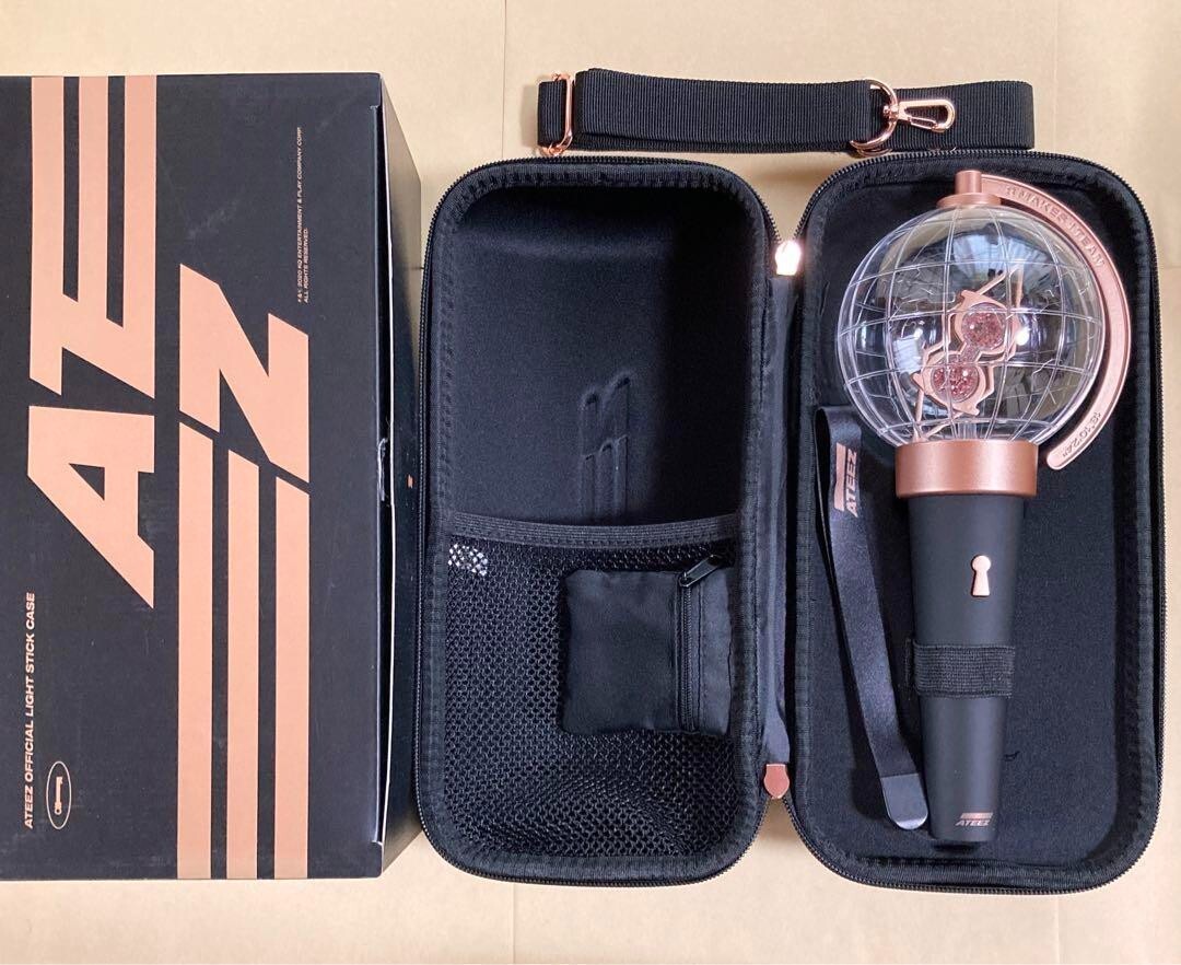 ATEEZ OFFICIAL LIGHT STICK ver.1 Lightini Penlight Case Set Kpop
