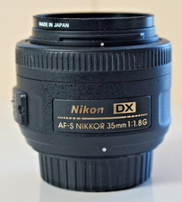 Nikon 35 mm F/1.8G AF-S DX Lens for sale online | eBay