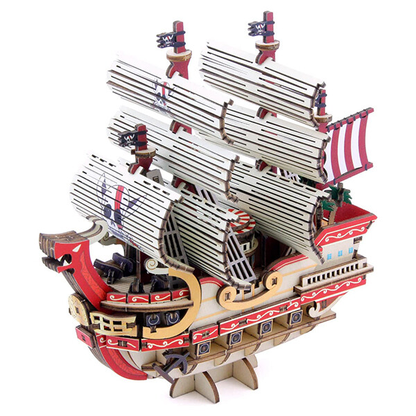 Wooden Art ki-gu-mi Various One Piece Pirate's Ships Puzzle JAPAN