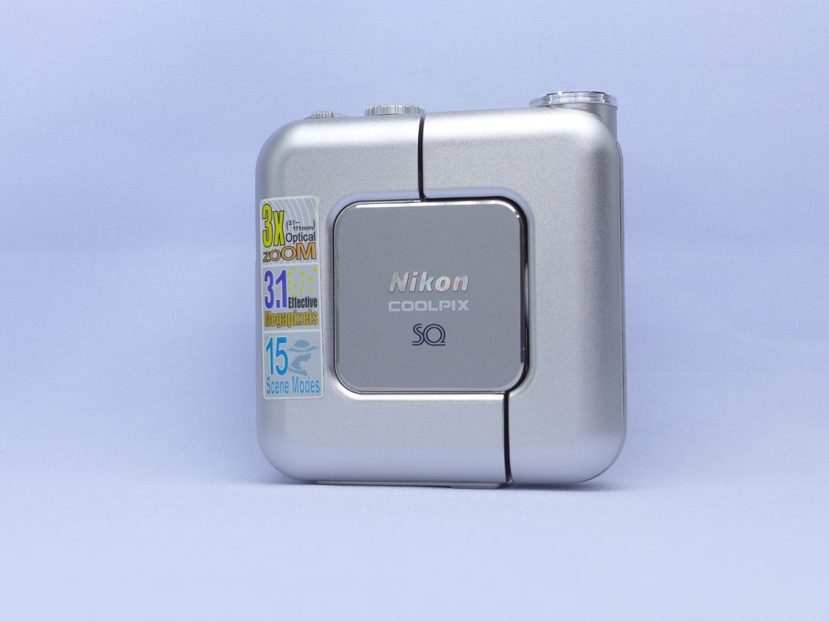 Nikon COOLPIX SQ 3.1MP Digital Camera - Silver for sale online | eBay