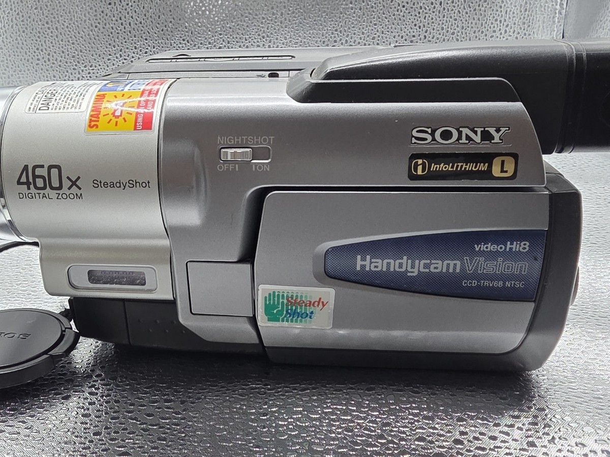 Sony CCD-TRV68 NTSC Video Hi8 Handycam Camcorder w Charger Bundle