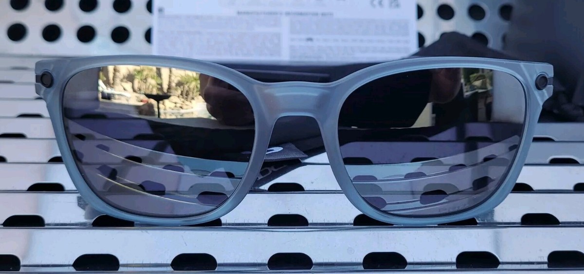 New Oakley OJECTOR 9018-1755 Sunglasses Matte Trans Stonewash w