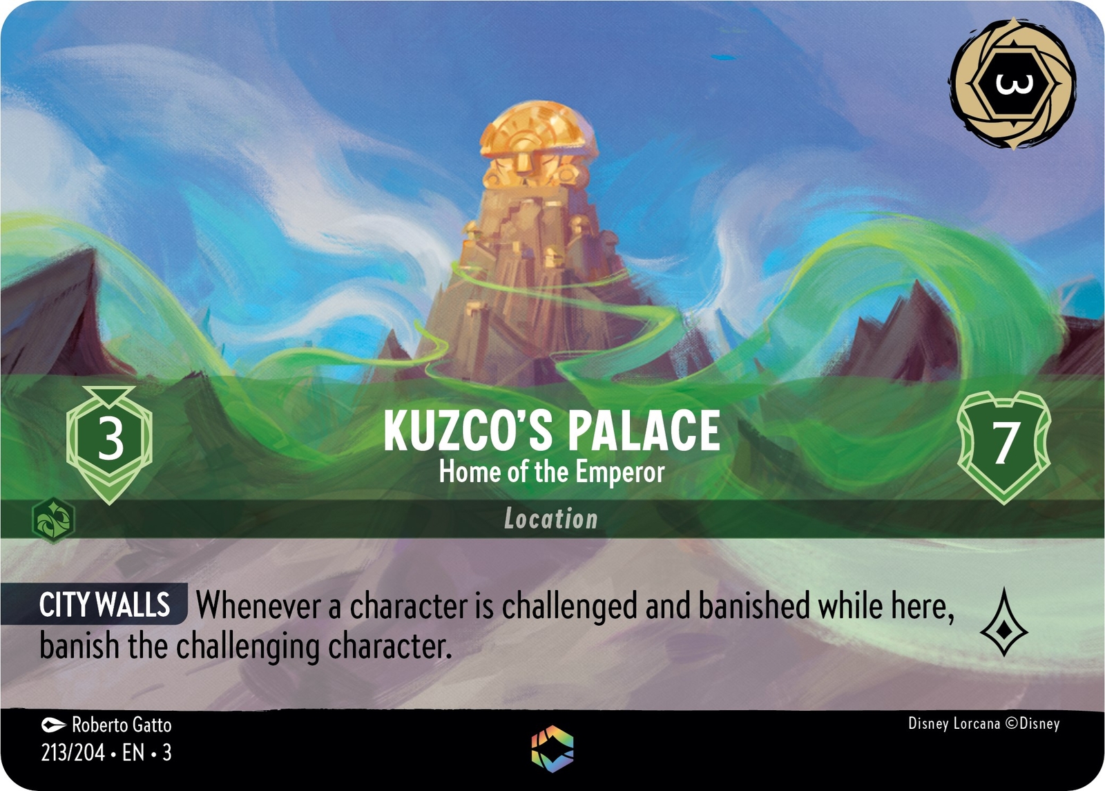 Kuzco's Palace - Home of the Emperor (Enchanted) 213/204 Into the