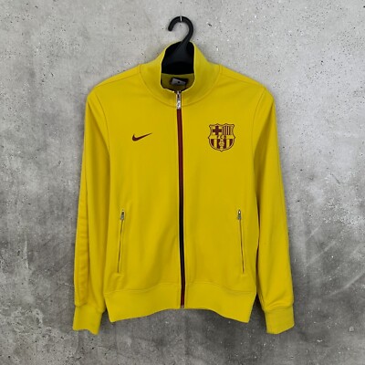 BARCELONA 2013 2014 TRAINING FOOTBALL JACKET NIKE TRACK TOP JERSEY