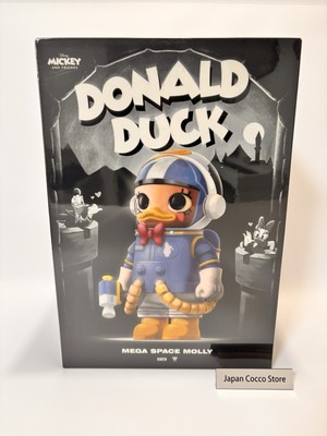 POP MART MEGA Collection 400% SPACE MOLLY Donald Duck Disney New