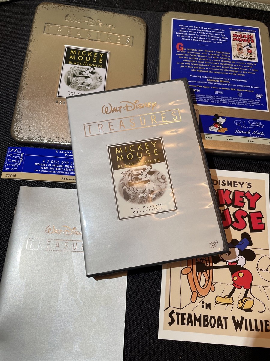 Walt Disney Treasures: Mickey Mouse in Black and White, 2002, 2