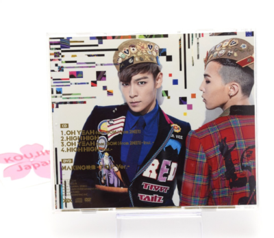 BIGBANG GD&TOP OH YEAH TOP Ver. CD+DVD Set Japan K-POP G-Dragon