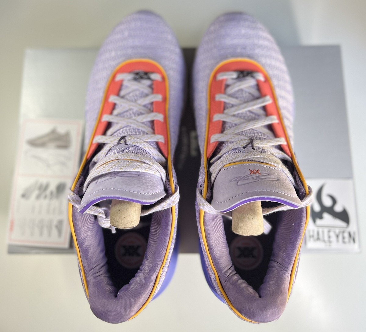 NEW Nike Lebron XX 20 Violet Frost | Men's Size 10 | DJ5423-500 | eBay