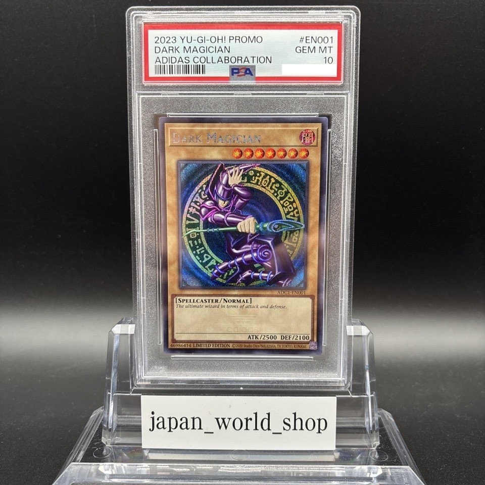 PSA 10 Dark Magician ADC1-EN001 Secret Rare Adidas Promo English