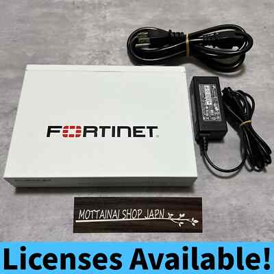 Fortinet FG-60F Fortigate-60F Network Security License Until 04