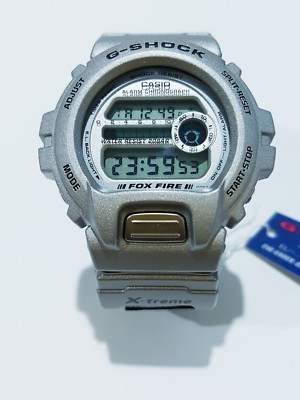 Vintage G-Shock DW-6900 Extreme Metallic Gray Fox Fire Cloth Band