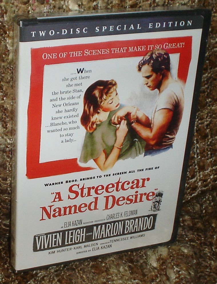 A STREETCAR NAMED DESIRE 2-DISC SPECIAL EDITION DVD, NEW AND