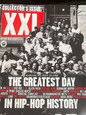 RARE XXL MAGAZINE GREATEST DAY IN HIP HOP PLAQUE Sept 28th, 1998