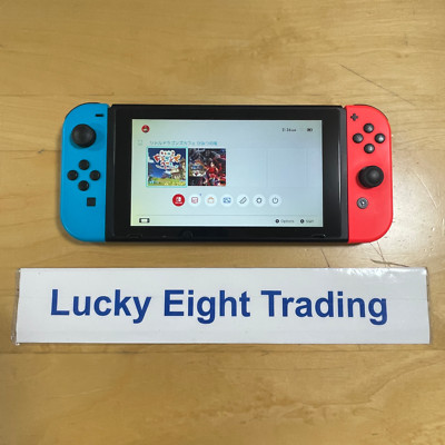 Nintendo Switch Blue Red 32GB HAC-001(-01) Console Only [H] | eBay