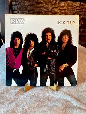 KISS LICK IT UP 1983 LP 1ST ISSUE Vinyl VG Mercury Record 422-814