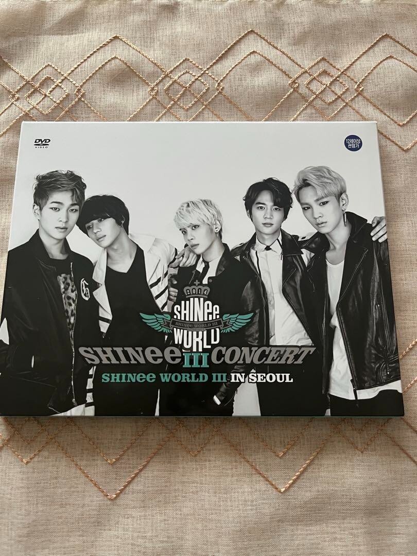 SHINee The 3rd Concert WORLD III in SEOUL DVD PhotoBook Set SM