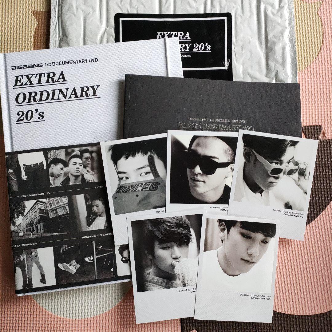 BIGBANG 1st Documentary DVD EXTRAORDINARY 20's w/ Photobook & 6
