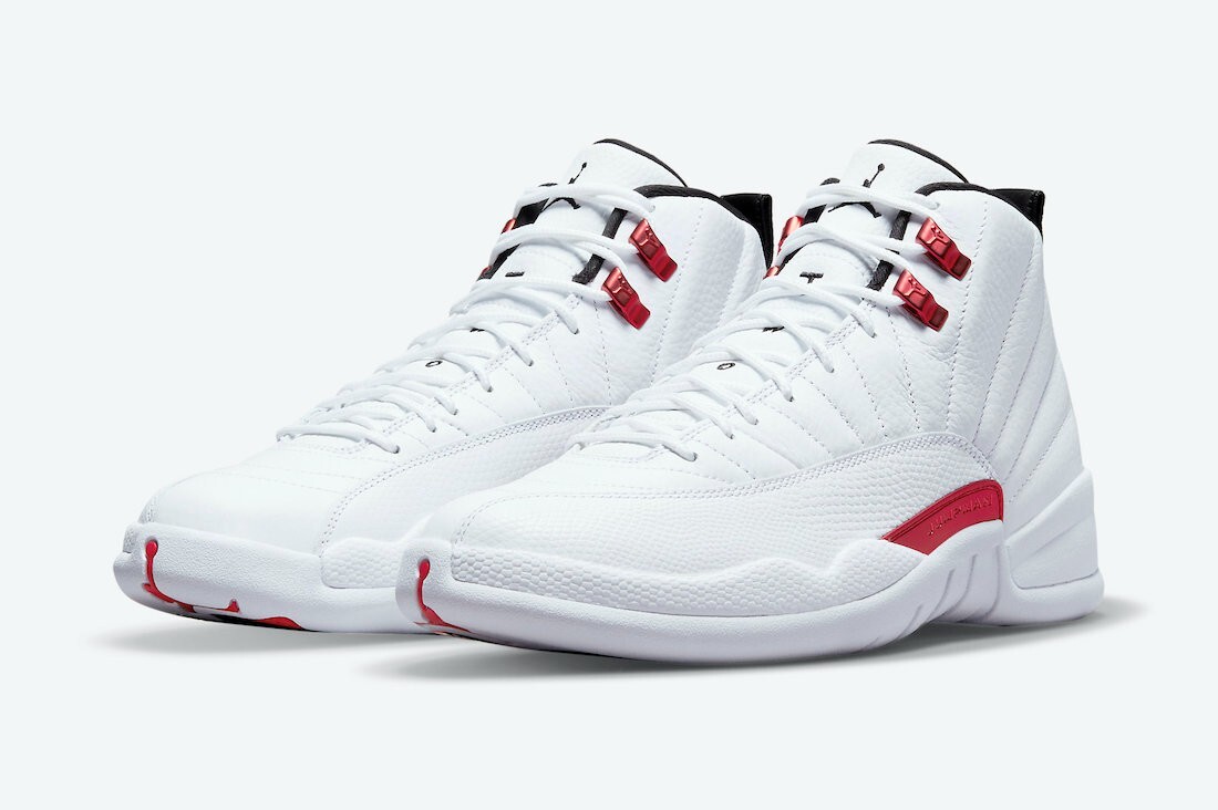 Air Jordan 12 Retro CT8013 106 White/Black-University Red New