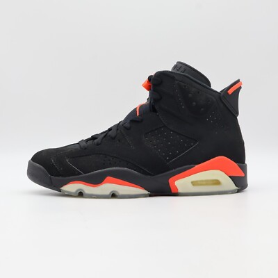 384664-060 Nike Air Jordan 6 Retro Black Infrared (Men's) | eBay