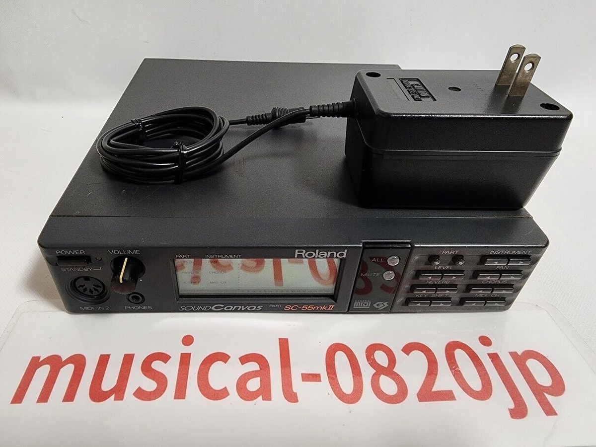 Roland SC-55 mkII mk2 SOUND Canvas MIDI Sound Module | eBay