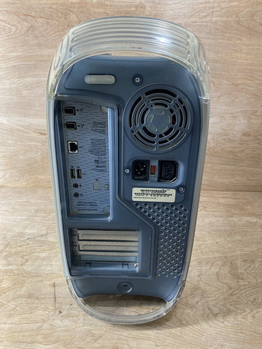 Apple Power Macintosh G4 Vintage Mac M5183 PowerPC 450MHz/ 256MB