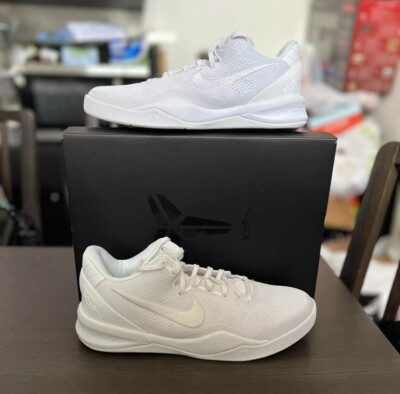 Nike Kobe 8 Protro 'Halo' (GS) White Basketball Shoes FN0266-100