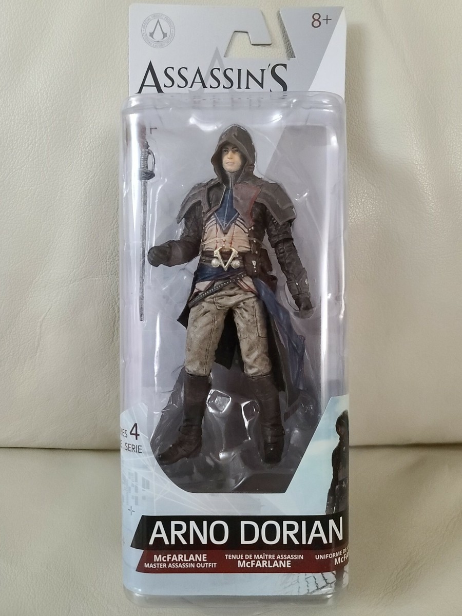 ASSASSINS CREED ARNO DORIAN ACTION FIGURE MASTER ASSASSIN OUTFIT