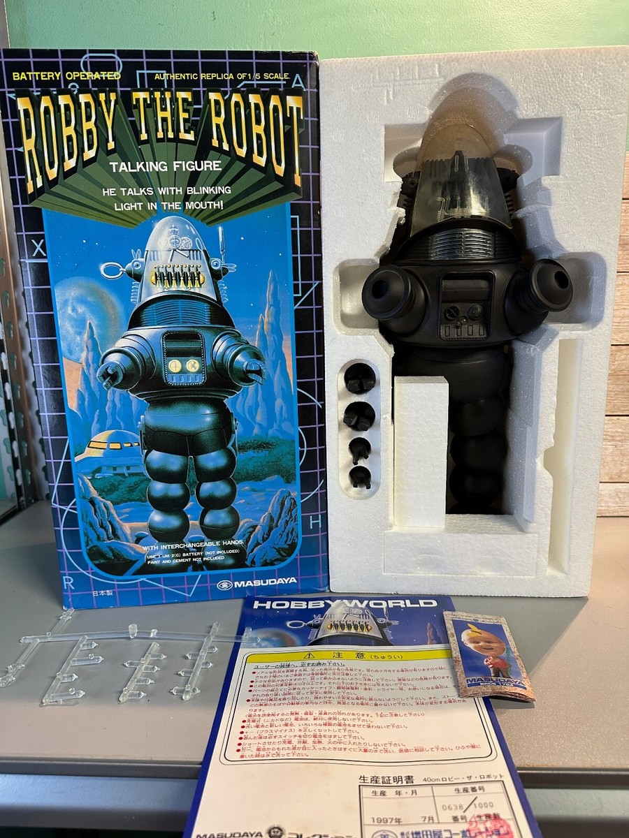 Vintage Masudaya Battery Operated Robby The Robot 1/5 Scale