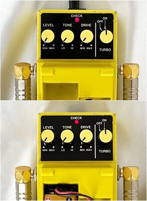 Boss Turbo Overdrive OD-2 1993 Vintage Guitar Pedal Black Label