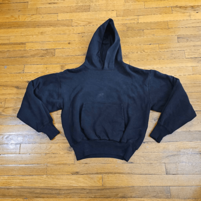 Yeezy YZY x Gap Perfect Hoodie Black Kanye West Double Layered