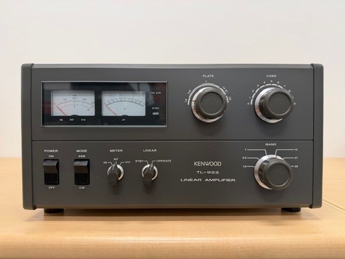 Kenwood TRIO TL-922 HAM Radio HF Linear amplifier 1kw w/Manual