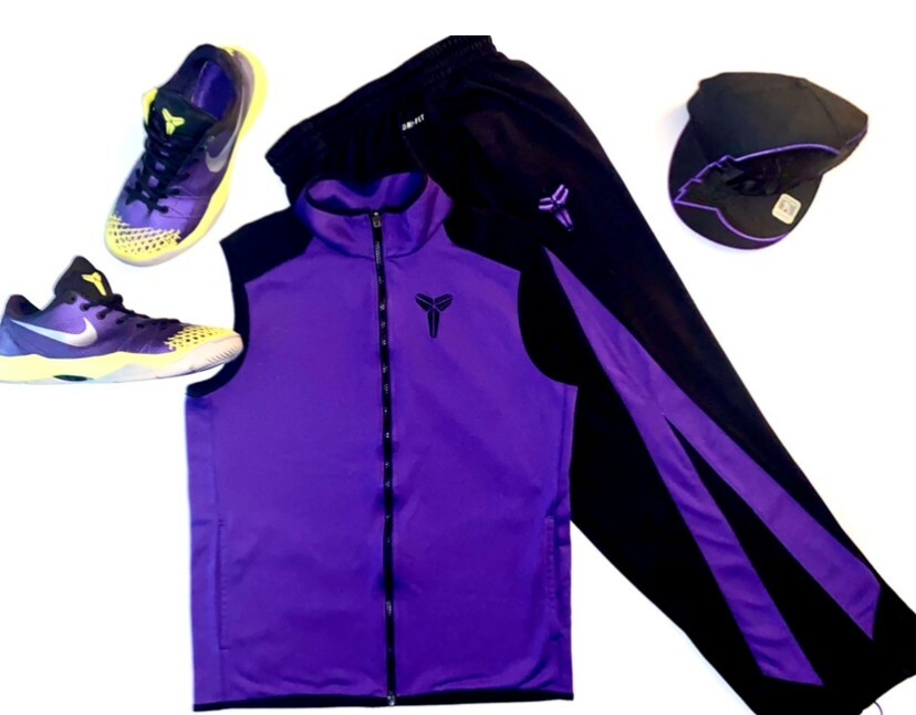 Nike Kobe Bryant Track Suit 4pc. (Vest,Pants,Shoes&Hat (can be