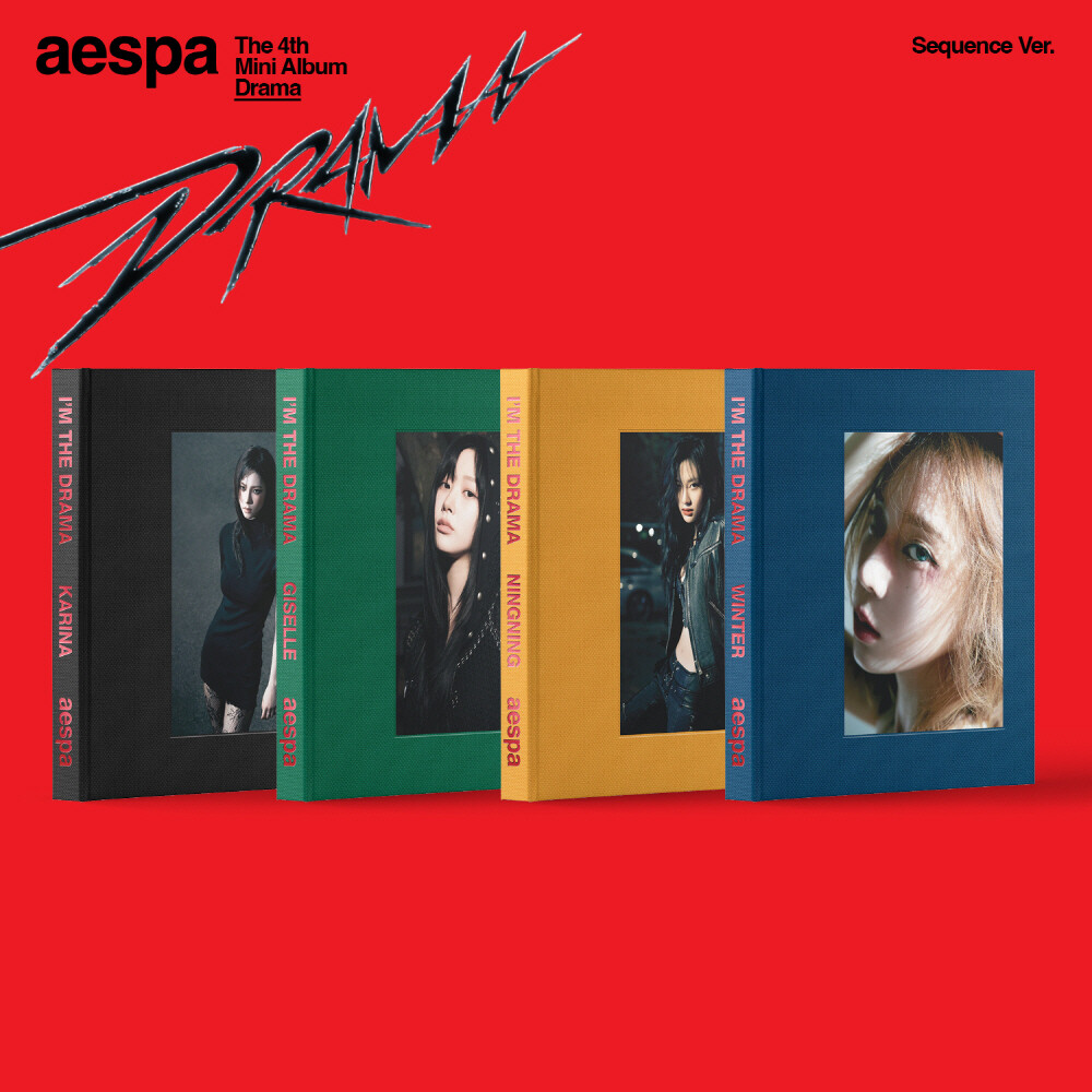 aespa - Drama [Sequence Ver.] 4th Mini Album+Free Gift | eBay