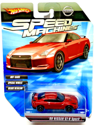 Hot Wheels 2009 Speed Machines '09 Nissan GT-R SpecV 1/64 ORANGE