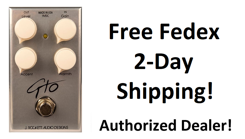 New J Rockett Audio Designs GTO Overdrive Guitar Effects Pedal | eBay
