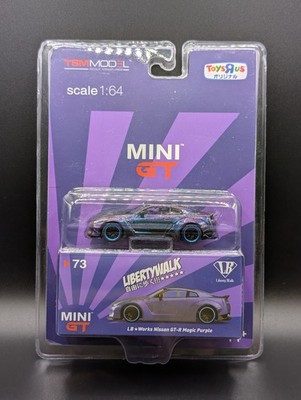 1:64 MINI GT LB WORKS Nissan GTR R35 Magic Purple Toys R Us Japan