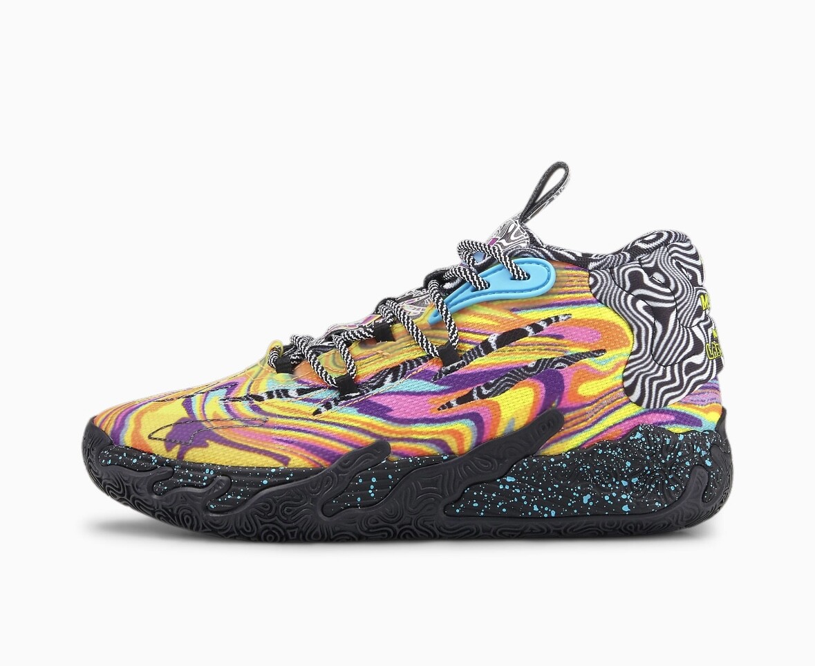 Puma Lamelo Ball x Dexters Laboratory Lab GS Black Pink Melo MB.03