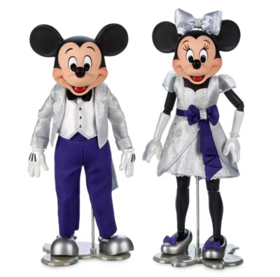 NEW Disney's 100th Anniversary Mickey & Minnie Limited Edition 12