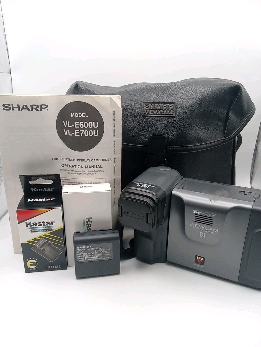 Sharp VL-E610U 8mm Analog Camcorder for sale online | eBay