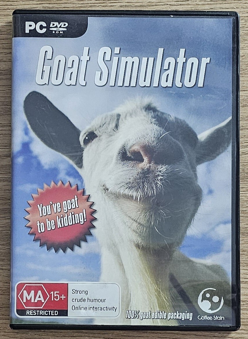 ≈ Goat Simulator • PC DVD-ROM game & booklet • FREE postage