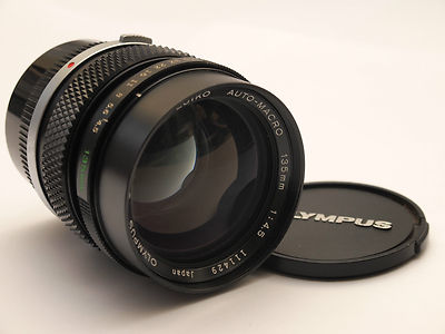 Olympus OM Zuiko 135mm F4.5 AUTO-MACRO lens. Stock No c0993 | eBay