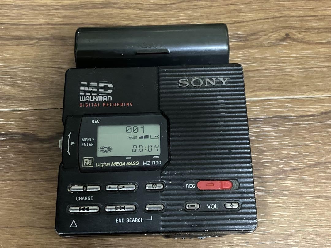 Sony MZ-R90 Portable MD Player Recorder - Tested, Ships from Japan